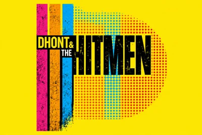 Dhont and The Hitmen wordmark